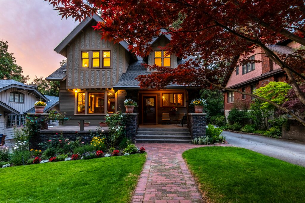Who is involved in a property purchase?